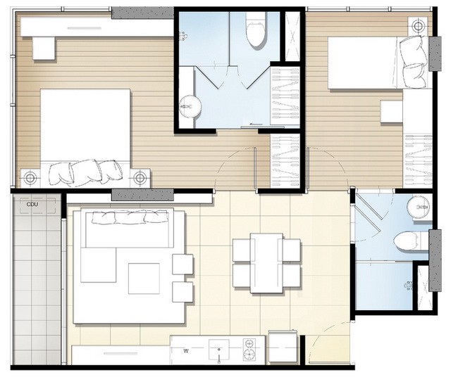 DoubleLake Condominium Muang Thong Thani