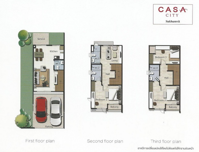 ทาวน์โฮม Casa City Sukhumvit Samutprakan