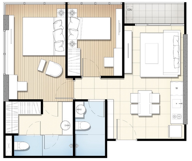 DoubleLake Condominium Muang Thong Thani