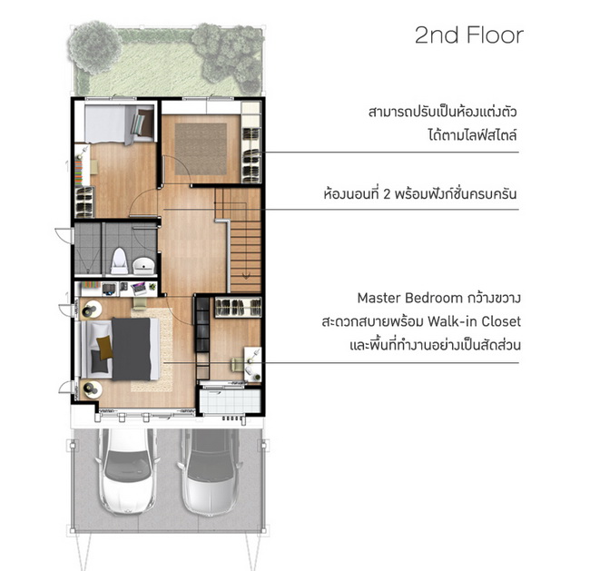 รีวิวทาวน์โฮม Pleno Tiwanon-Chaengwattana