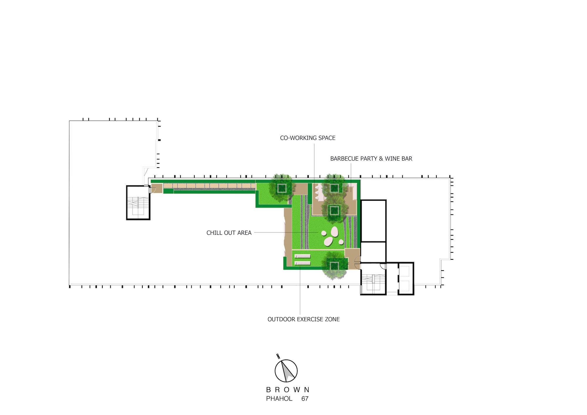 Brown Condo phaholyothin 67