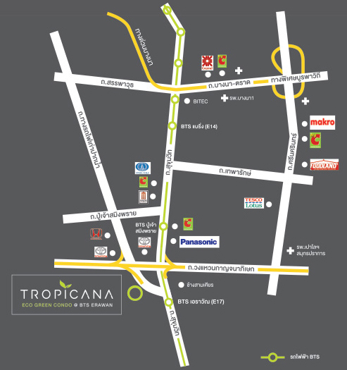 Tropicana BTS Erawan