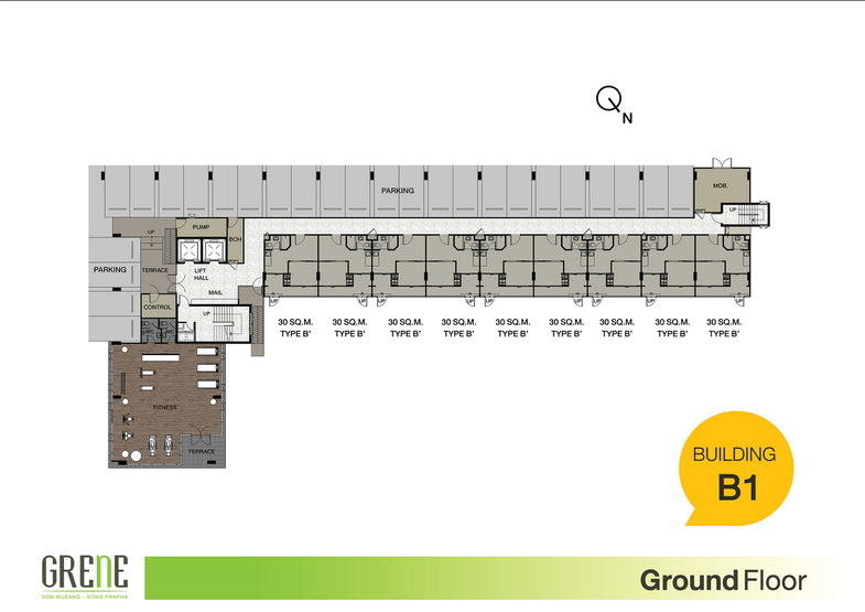 Grene Condo Donmueang-Songprapha