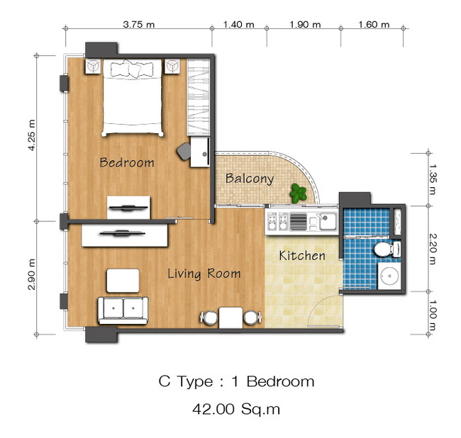 ผังโครงการ The Raffles Condominium