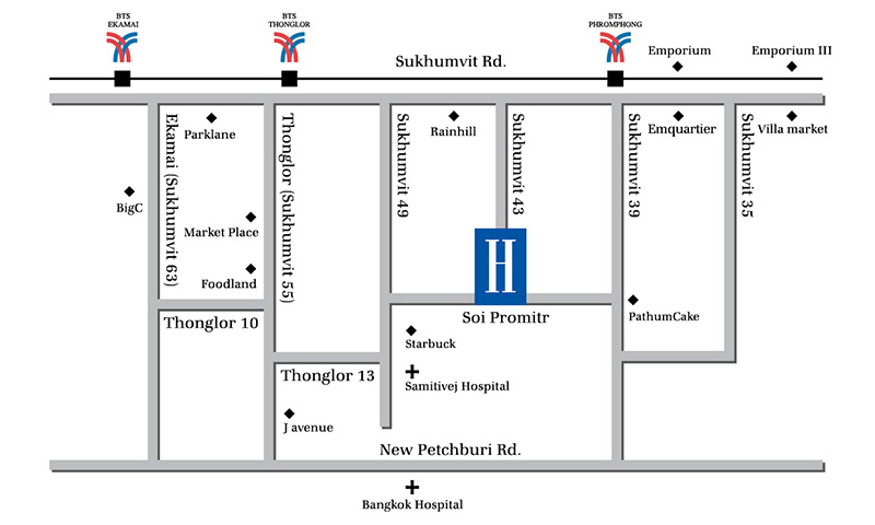 H Sukhumvit 43 (คิว เฮ้าส์ คอนโด สุขุมวิท 79)