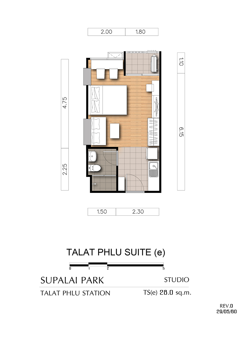 รีวิวคอนโด Supalai Park Tala Phlu Station