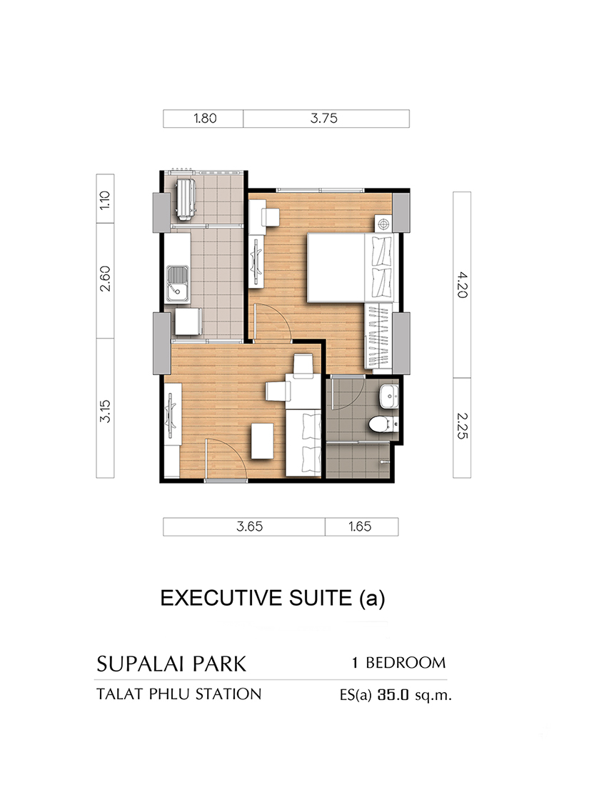 รีวิวคอนโด Supalai Park Tala Phlu Station