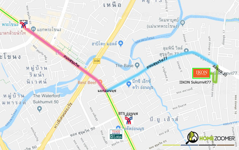 รีวิว คอนโด IKON SUKHUMVIT 77 ไอคอน สุขุมวิท77