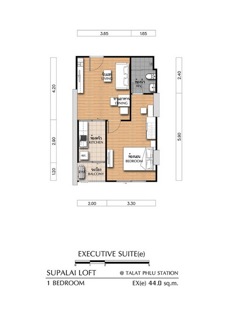 Supalai Loft Talat Phlu Station