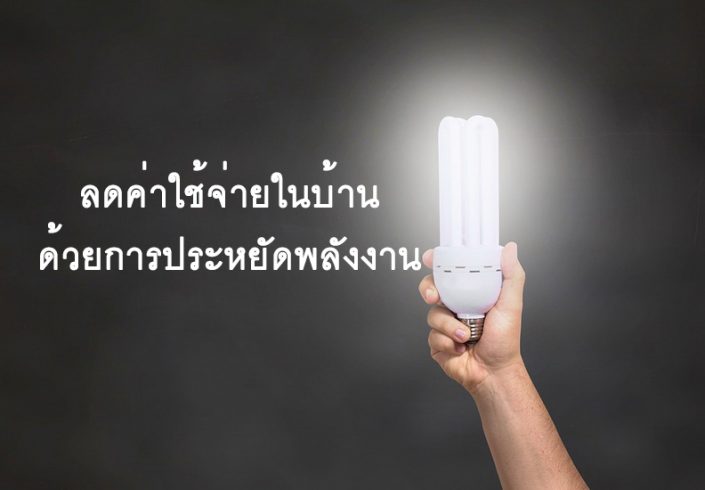 ลดค่าใช้จ่ายในบ้าน ด้วยการประหยัดพลังงานกับเครื่องใช้ไฟฟ้า