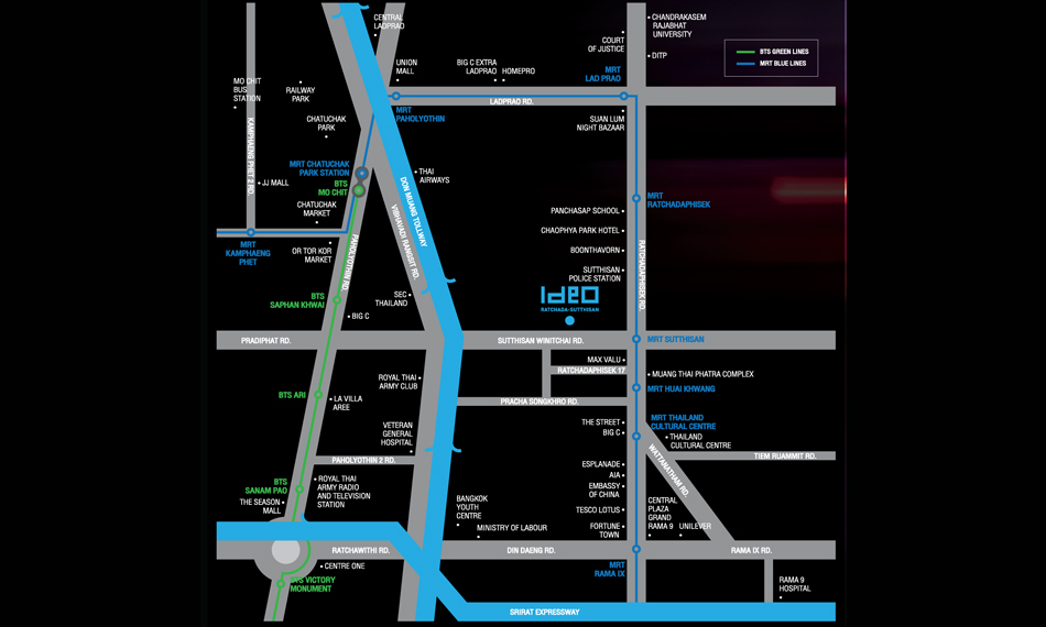 พรีวิว คอนโด IDEO Ratchada-Sutthisan