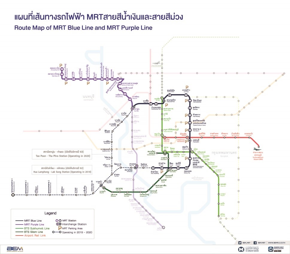 รถไฟฟ้าสายสีม่วง