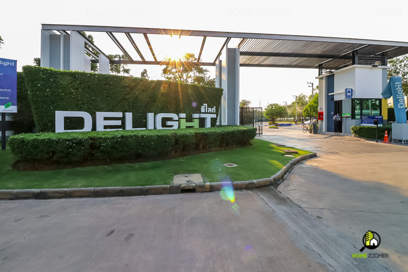 รีวิว บ้าน Delight Donmuang-Rangsit (ดีไลท์ ดอนเมือง-รังสิต รถไฟฟ้าสีแดง) จาก พฤกษา ฯ