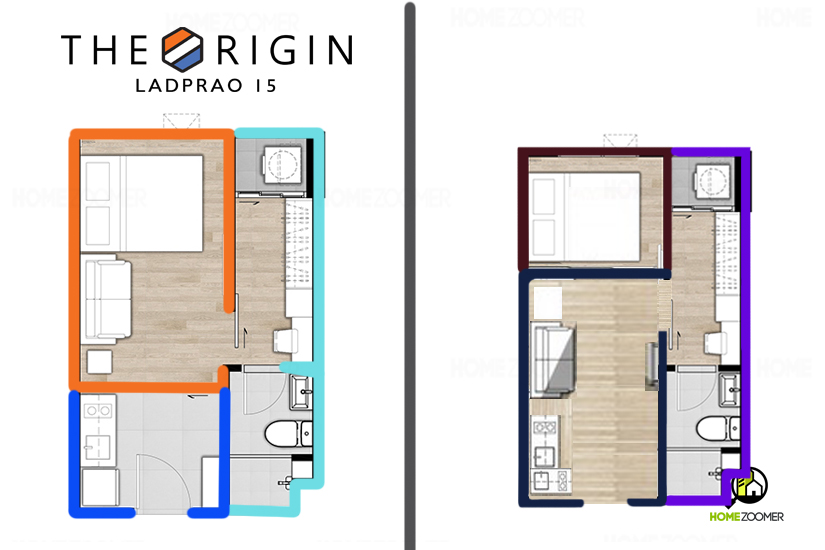 รีวิว คอนโด THE ORIGIN LADPRAO15