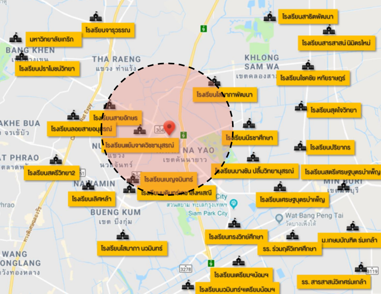 คอนโด THE ORIGIN RAMINTRA 83 STATION