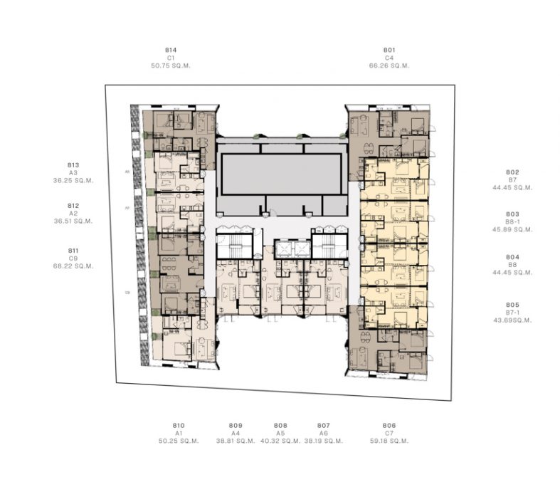 วาลเด้น ทองหล่อ 13_Floor Plan