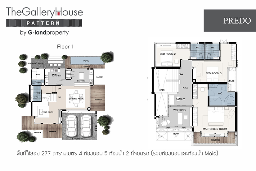 รีวิว บ้านเดี่ยว The Gallery House Pattern (เดอะ แกลเลอรี่ เฮ้าส์ แพทเทิร์น)