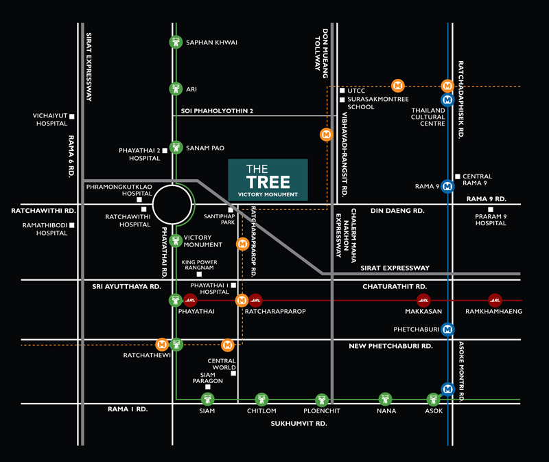 The Tree Victory Monument (เดอะ ทรี อนุสาวรีย์)