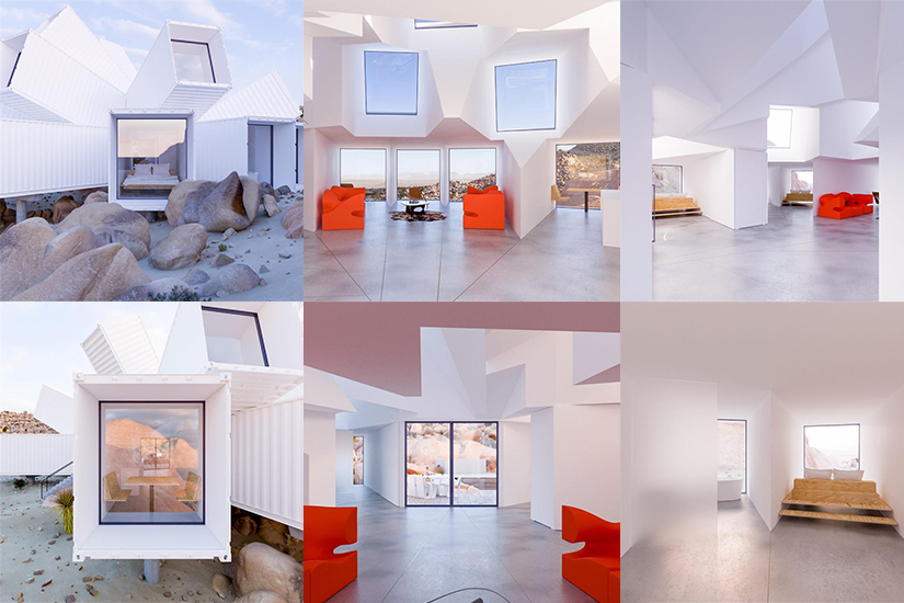 JOSHUA TREE HOUSE บ้านสุดแปลกจากตู้คอเทนเนอร์