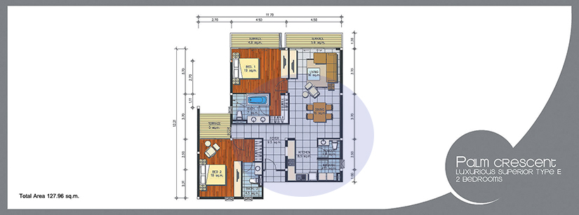 ปาล์ม เครสเซนต์ หัวหิน ( Palm Crescent Huahin )