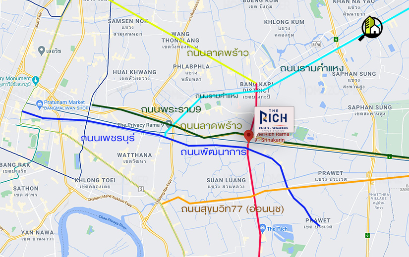 เดอะริช พระราม 9-ศรีนครินทร์ ทริปเปิ้ล สเตชั่น (The Rich Rama 9 – Srinakarin Triple Station)