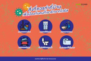 สิ่งที่ควรทำที่บ้านเพื่อป้องกันคนที่เรารักจากไวรัสร้าย