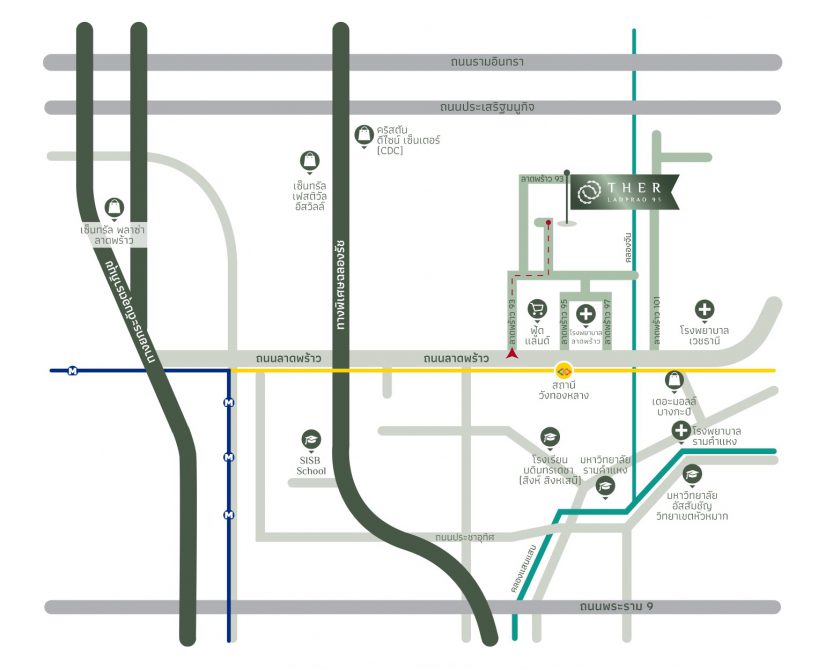 พรีวิว ทาวน์โฮม เธอ ลาดพร้าว 93 THER Ladprao 93