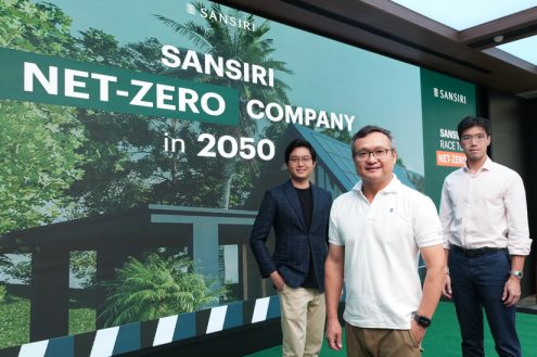 แสนสิริเดินหน้าสู่ Net-zero  ตั้งเป้าเป็นองค์กรที่ปล่อยก๊าซเรือนกระจกเป็นศูนย์ในปี 2050