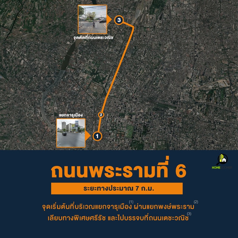 ทำความรู้จักถนน "พระราม" ทั้ง 7 สาย อยู่ที่ไหนบ้าง ?