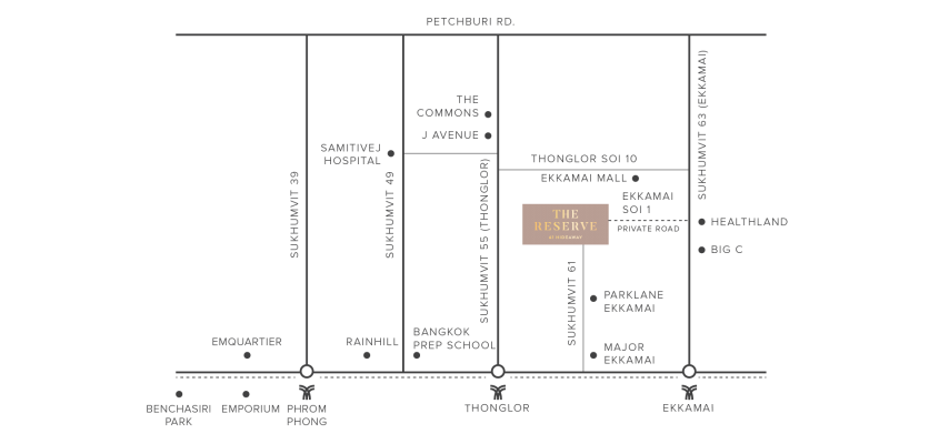 พรีวิว คอนโดมิเนียม เดอะ รีเสิร์ฟ สุขุมวิท 61 ( THE RESERVE SUKHUMVIT 61 )