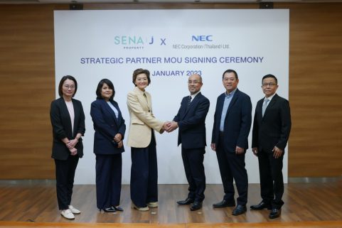 SENAJ จับมือคีย์พาร์ทเนอร์ NEC Thailand ระดับบิ๊กด้านไอที พลิกโฉมแพลตฟอร์มใหม่ “Smart Living Community”